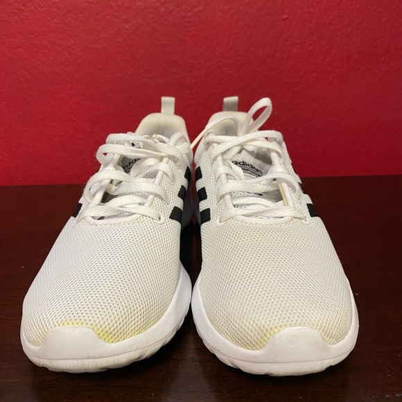 Adidas Womens Lite Racer Cloudfoam Running Shoe White Size 5 - Picture 2 of 8